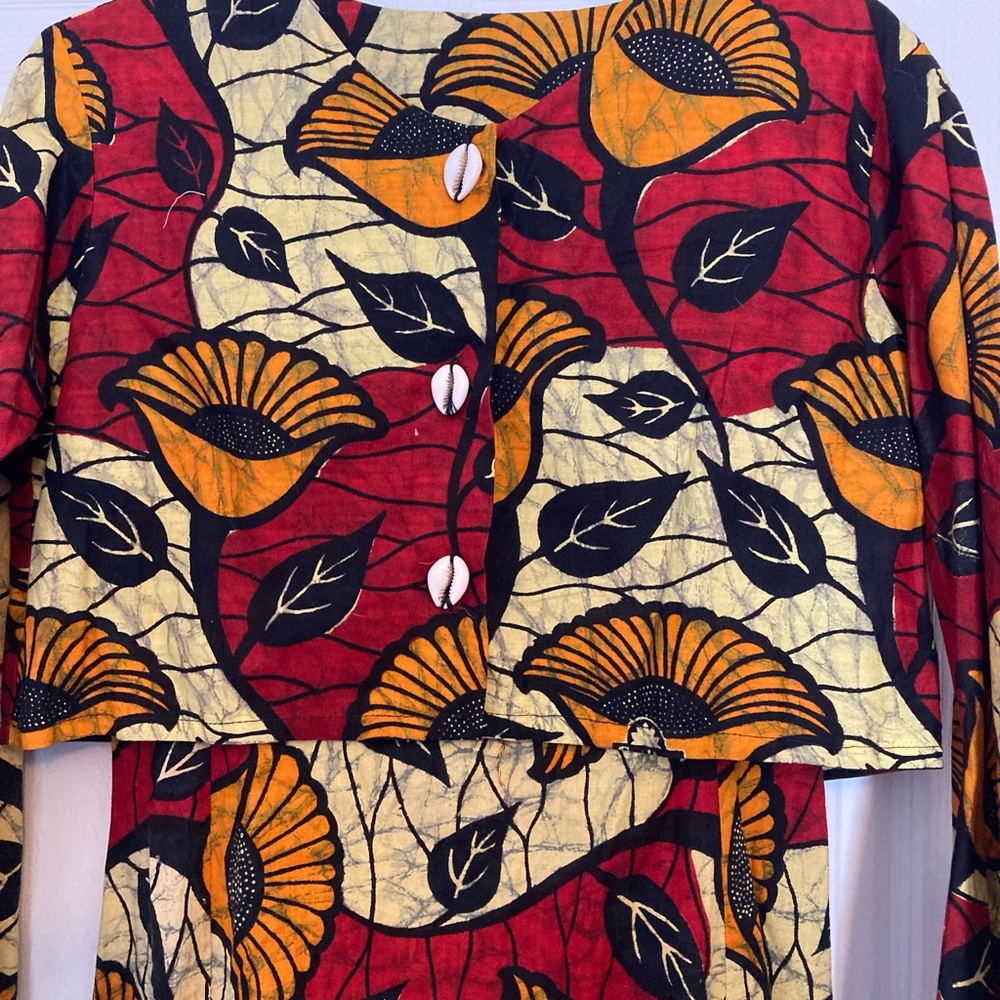 2pc African print ensemble